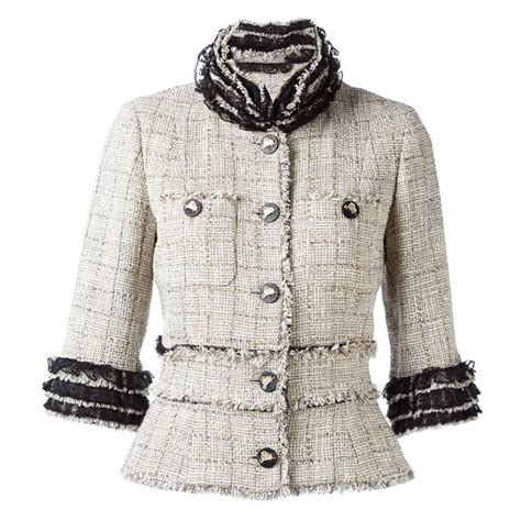 chanel tweed jacket replica